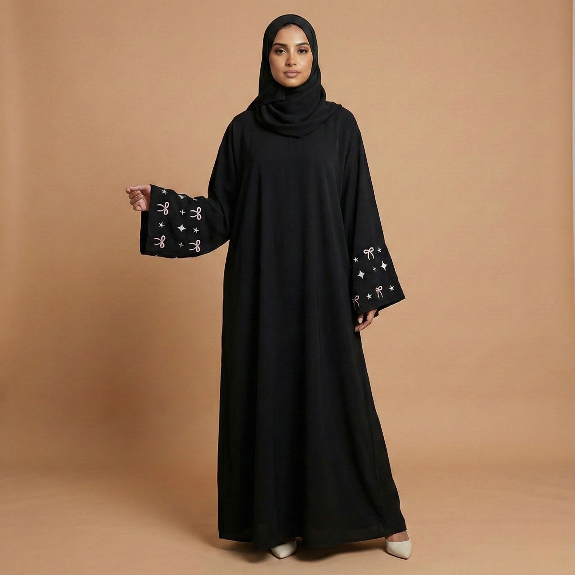 Abaya Al-Amira | Noir Profond