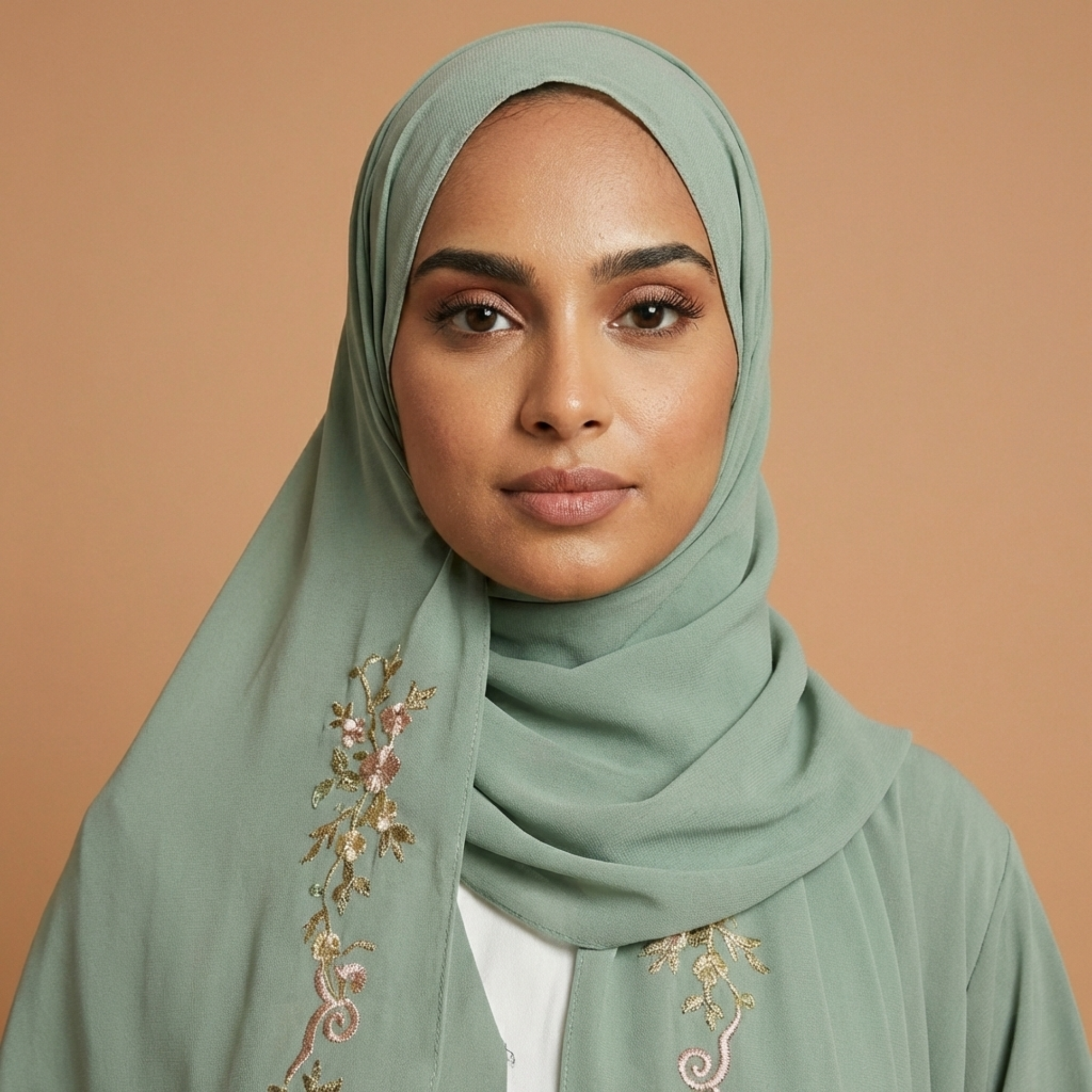 Abaya Al-Amira | Vert Impérial