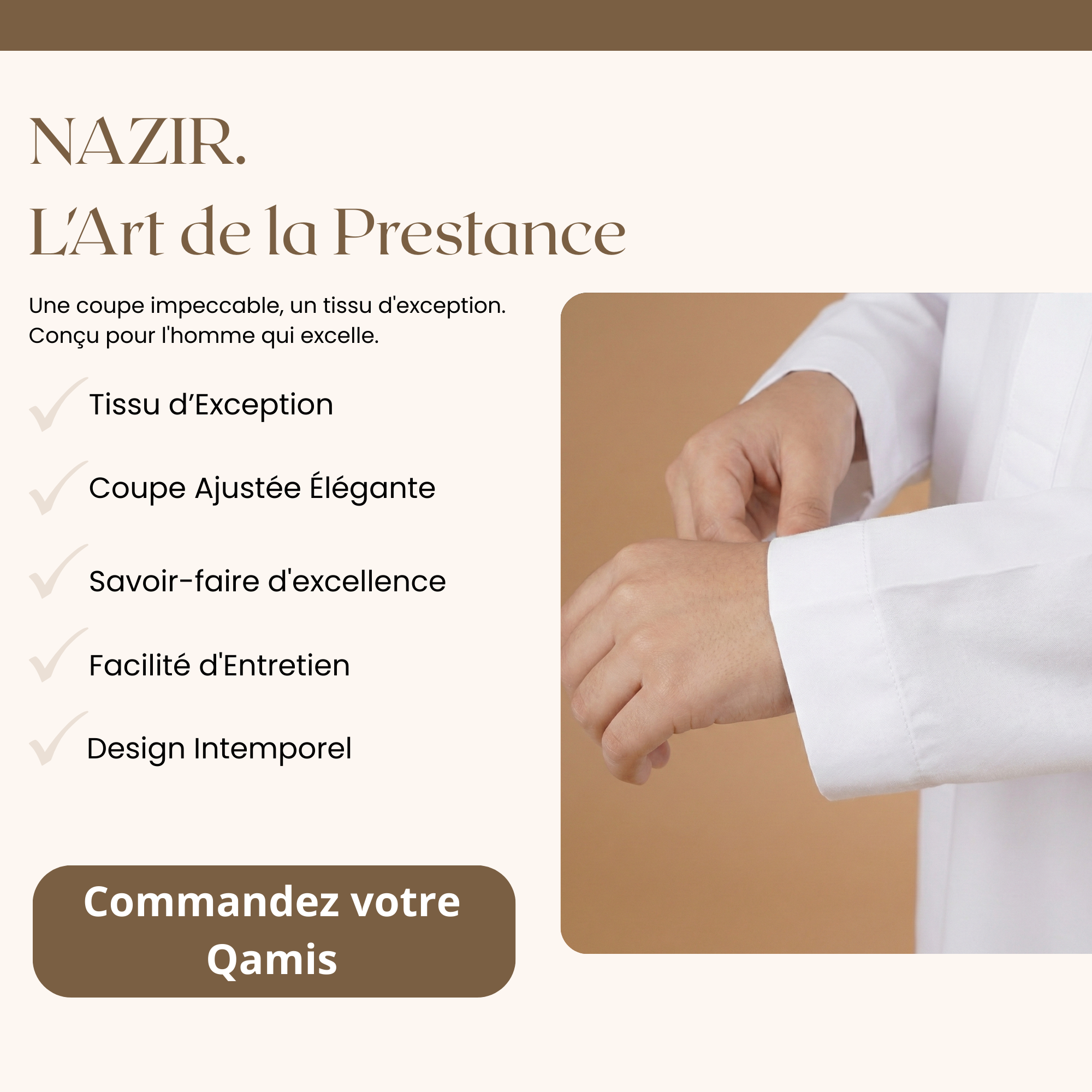 Petit Nazir | Blanc Pur