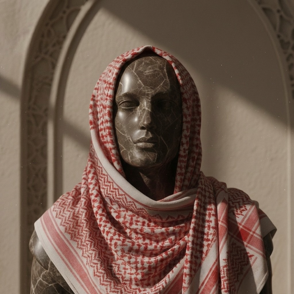 Shemagh Prestige | L'Éclat du Rouge