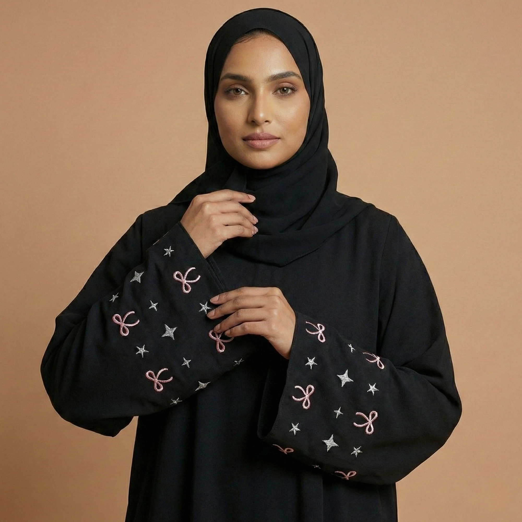 Abaya Al-Amira | Noir Profond