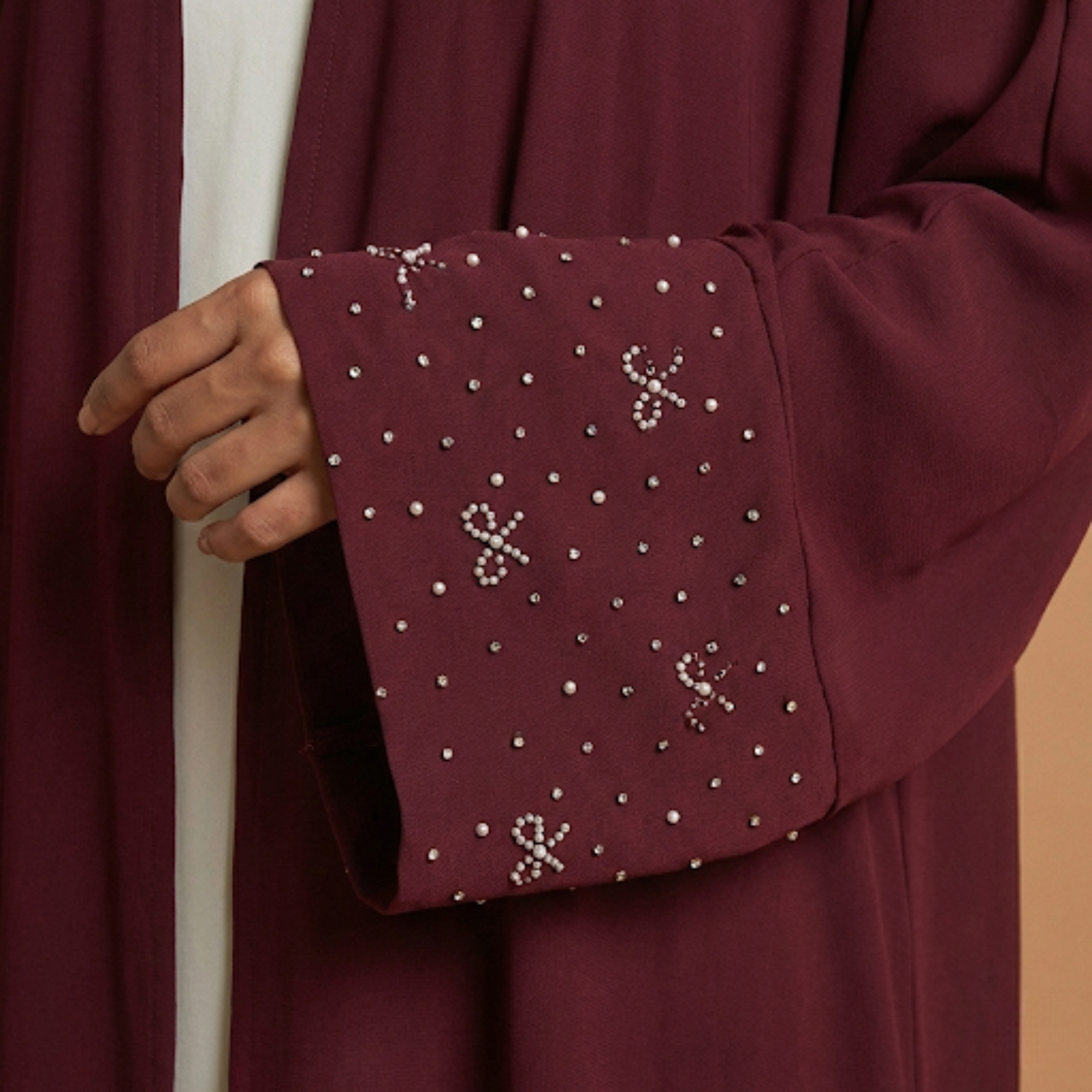 Abaya Al-Amira | Bordeaux Absolu